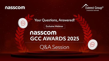 nasscom GCC Awards 2025 Full Q&A Session | #nasscom #GCC