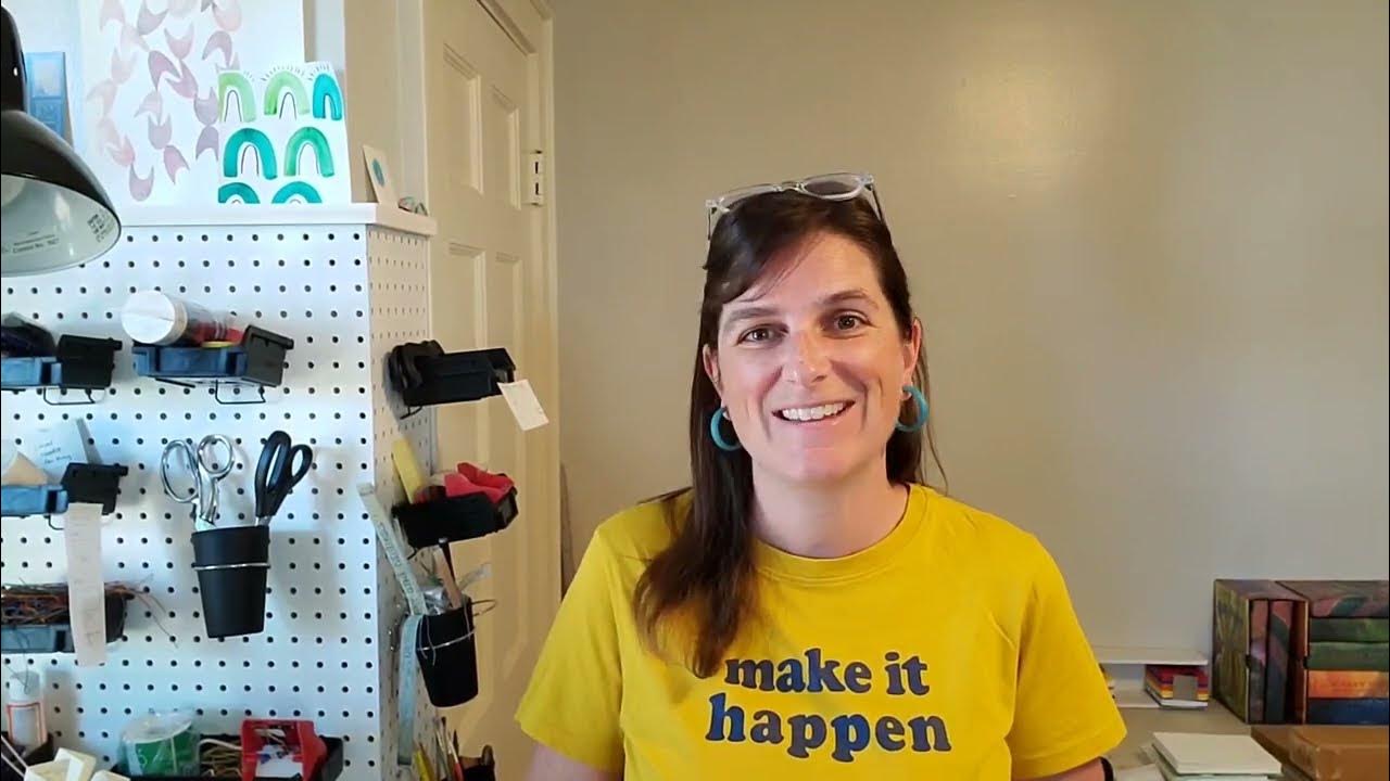 Starting a YouTube Channel My First Video on my New Bookbinding