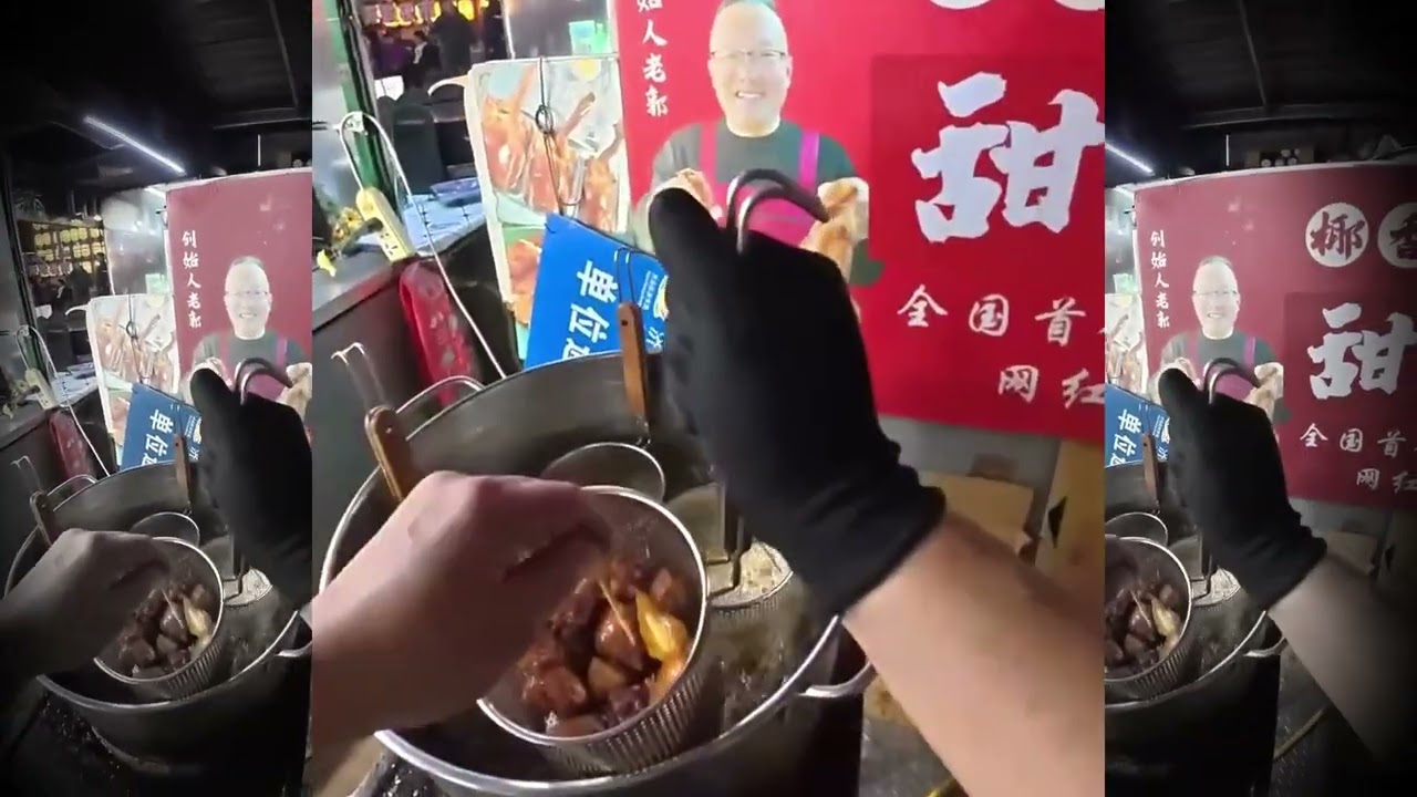 Street Food Scene Highlights in China | Real Flavors, Hardworking Vendors & Urban Heat
