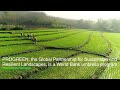 PROGREEN, the Global Partnership for Sustainable and Resilient Landscapes