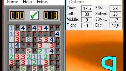 9x9/39 No Guessing (PC) + 8 found, Minesweeper 2004 version (NF mode)
