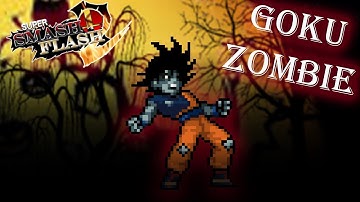 SSF2 mod de Goku Zombie (-by-aldoXD-)