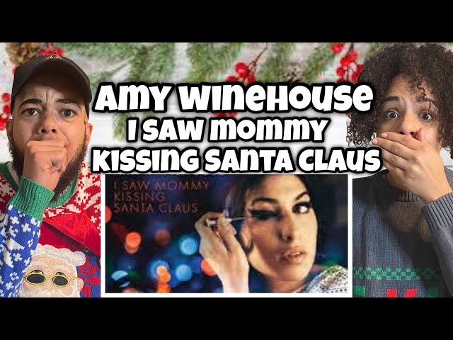 OMG!!!.. | FIRST TIME HEARING Amy Winehouse - I Saw Mommy Kissing Santa Claus REACTION class=