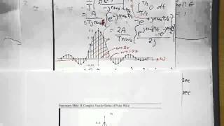 Signals and Comms 2: Lecture 5, Part 3/3: Sinc function and Complex Fourier Coefficient Properties
