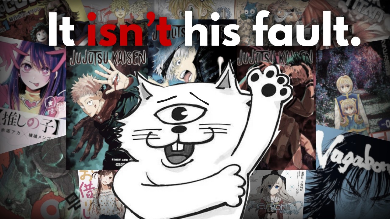 Концовки манги ПРОДОЛЖАТ БЫТЬ неудачными.