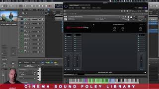 Cinema Sound Foley Library Creating Mono Foley