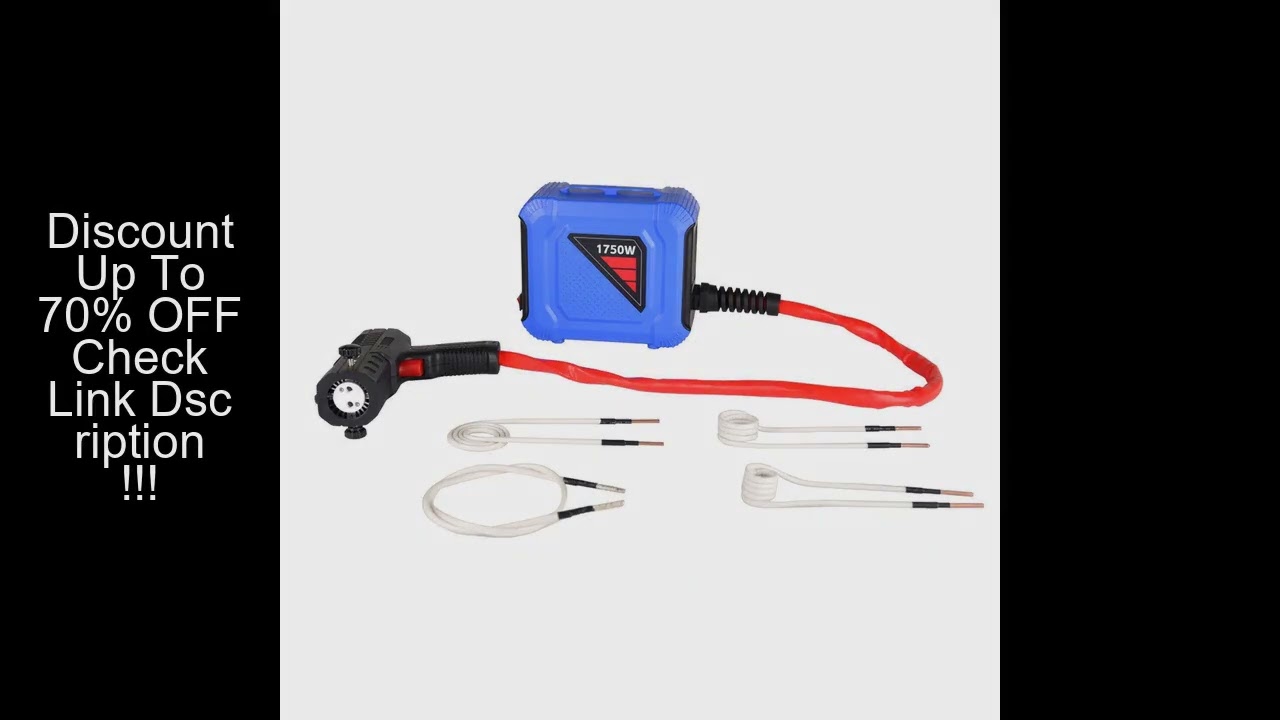 1800W Magnetic Induction Heater Portable Flameless Induction Heater Circuit DIY for Car Repair Bolt