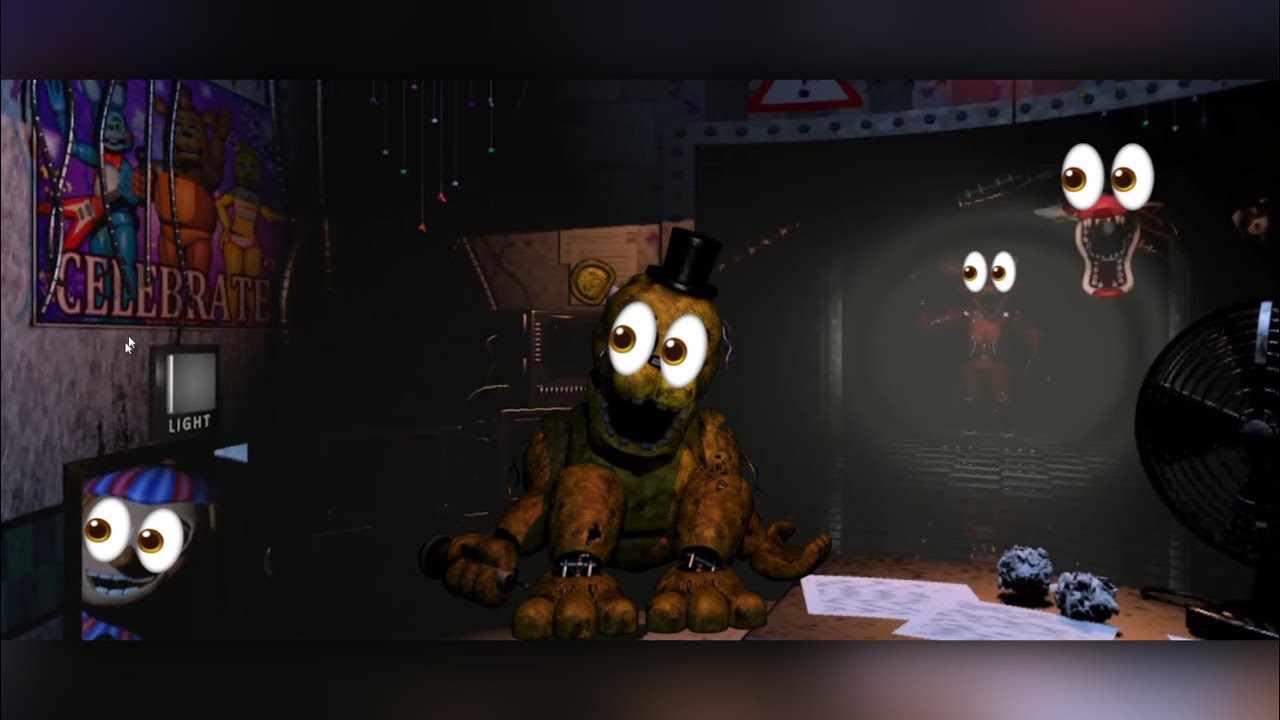 fnaf at freddys 2 night 6 challenge (impossible)