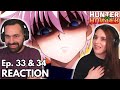 Watch Killua Unleash Pure Savagery | Hunter x Hunter Episodes 33 & 34 Reaction