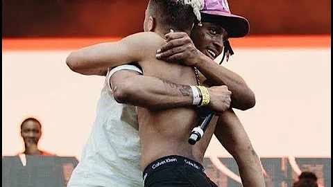xxxtentacion says He will resume making music only if Ski Mask the Slump god becomes friends w/ him.