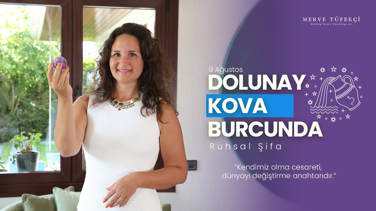 Kova Burcu’nda Dolunay, 9 Ağustos 2025: Kendimiz Olma Cesareti