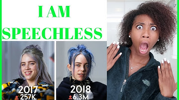 BILLIE EILISH - SAME INTERVIEW ONE YEAR APART | REACTION