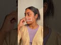 I tried Facial wax strips for the first time | Face waxing for the first time #shorts #youtubeshorts