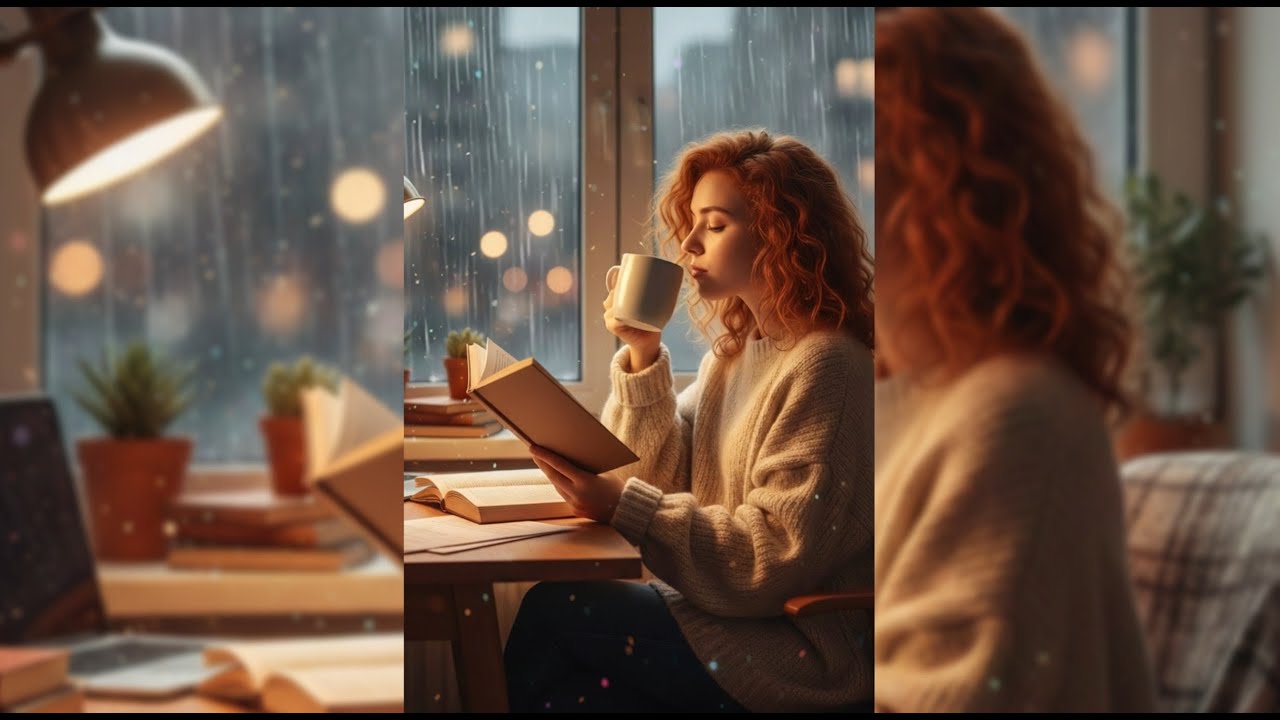 Cozy lofi beats ☕ rain sounds for focus & sleep   Happy New Year 2026