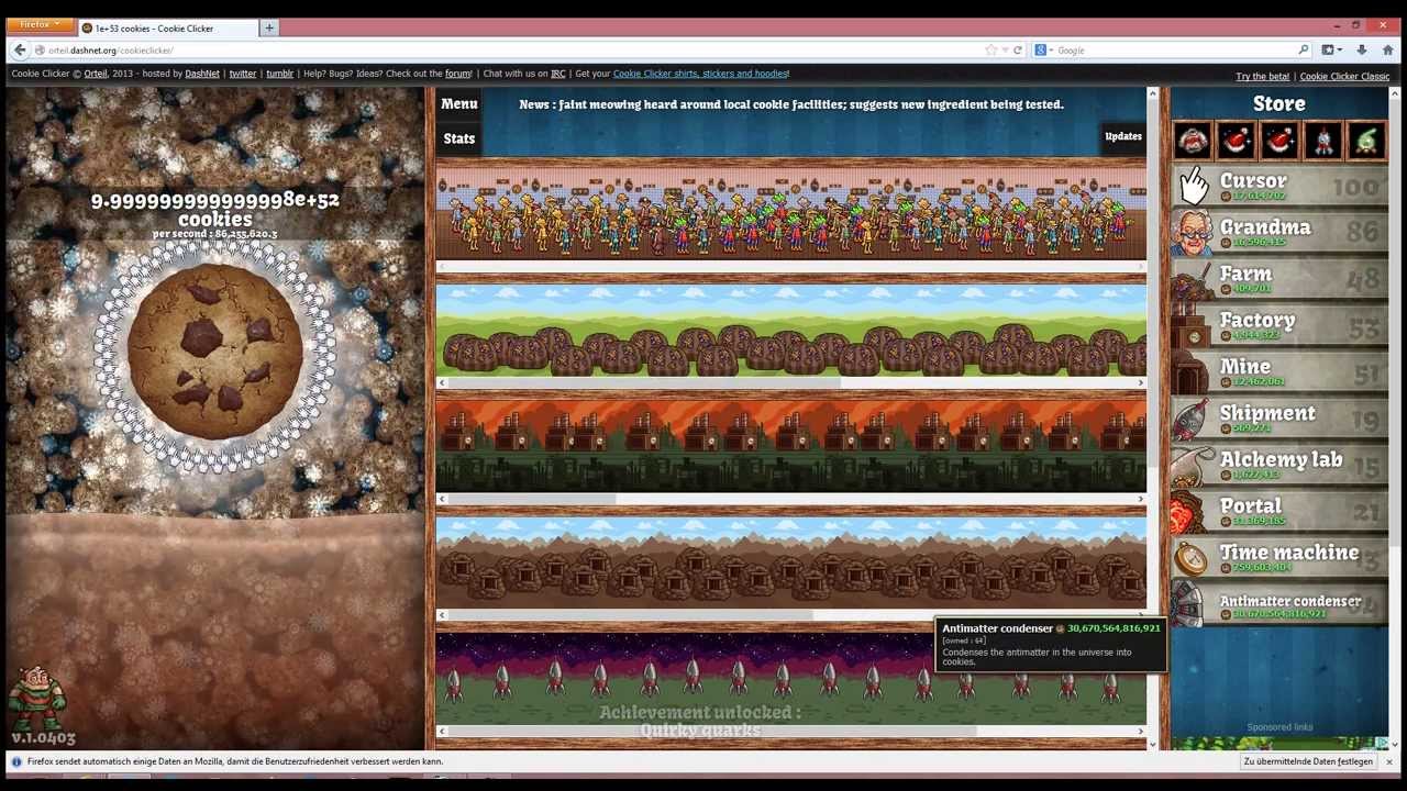how to cheat on cookie clicker!!!! (pc) - video Dailymotion