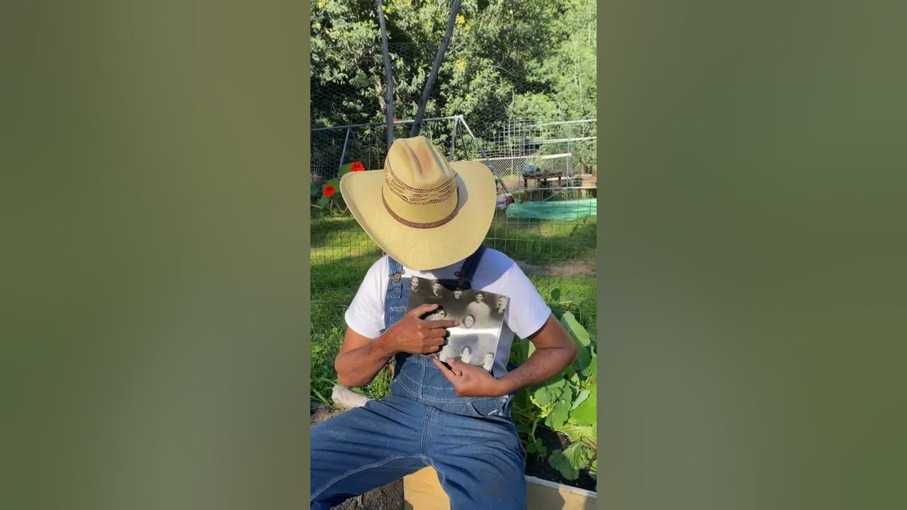 Hey grandma, who is this white man in our family? #FarmFriday