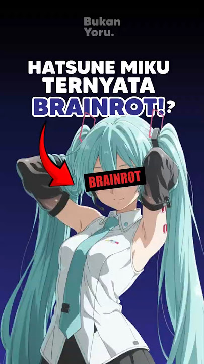 Siapa Sangka! 😱 #anime #animeindo #hatsunemiku #vocaloid