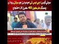 Sui Gas: GST candidates protest for increase in seats and passing marks to 40