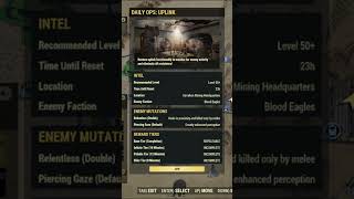 FO76 Dailies Update 5/2/26  #fallout #fallout76 #fo76 #dailies
