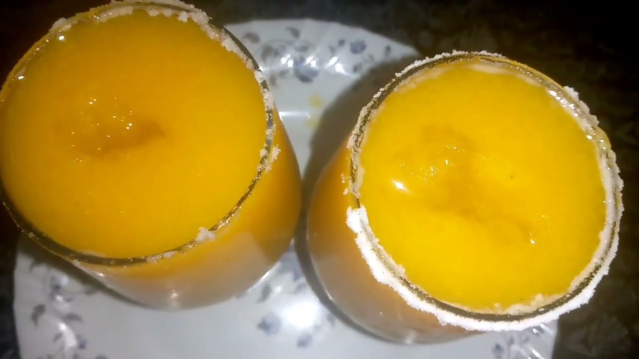 MANGO JUICE BANANA HUWA BHT ASAN | ONLY THREE INGREDIENTS USE | QUICK AND EASY RECIPE