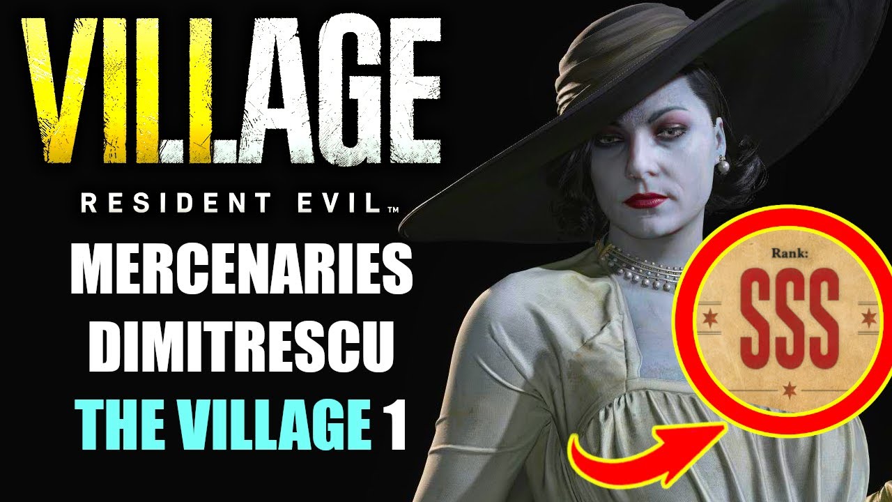 Как получить ранг SSS в Деревне, играя за Димитреску — DLC Resident Evil Village Mercenaries