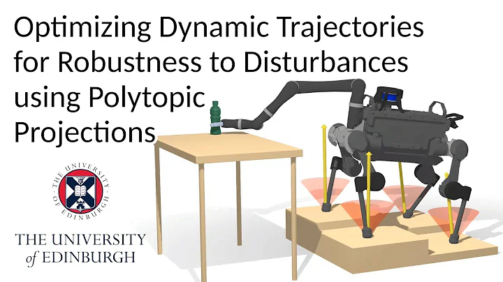 Optimizing Dynamic Trajectories for Robustness to Disturbances using Polytopic Projections