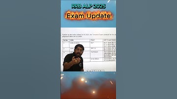 ⚠️RRB ALP 2025 CBT 1 Exam Update!