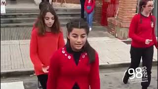 Capo d'Orlando: Il flash mob dei bambini dell'I.C. n°1 contro la violenza sulle donne