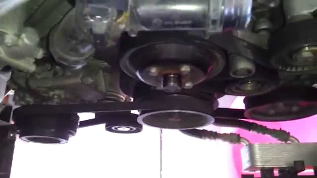 BMW E46 Belt removal & replacement YouTube