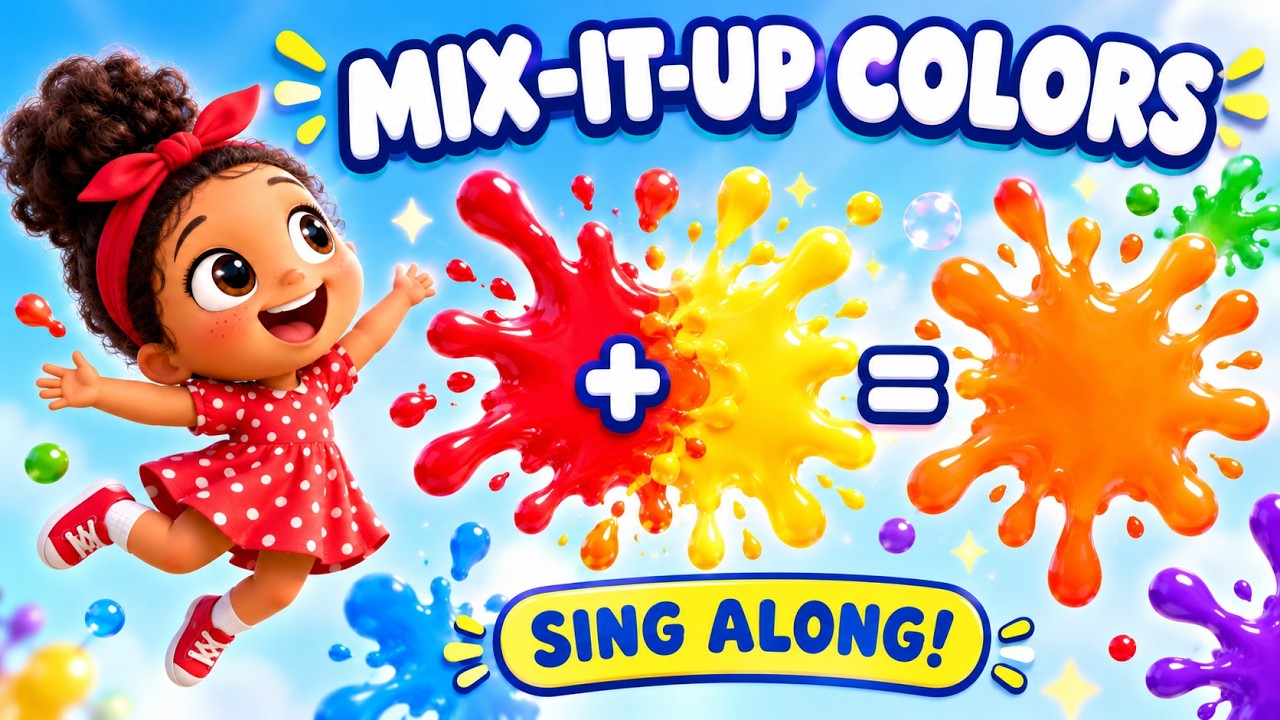 Mix-It-Up Colors Song | Kids Learn Colors & Sing Along - YouTube