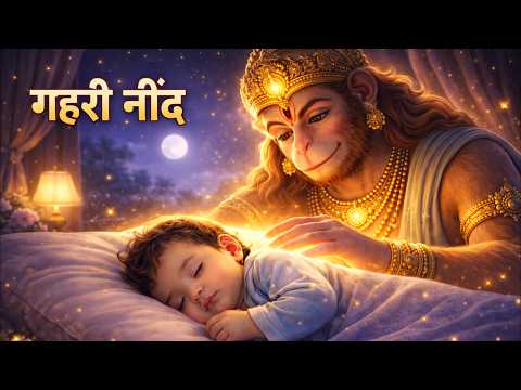 शिशु को सुलाने के लिए हनुमान चालीसा 🌙 गहरी नींद और दिव्य रक्षा