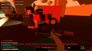 Unturned : How to use scrap metal
