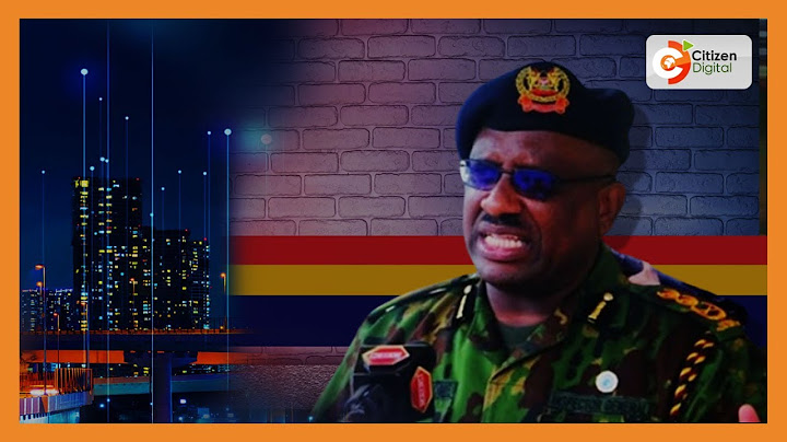 Police IG Japhet Koome recalls all officers on leave to report work