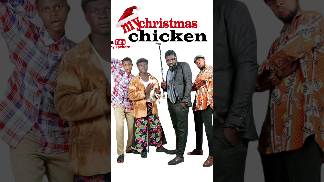 My Christmas chicken a skit that would be dropping starting from 1st December 😂😂😂✅