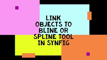 Link Circle to Bline or Spline in Synfig  || By YT Theorists  ||