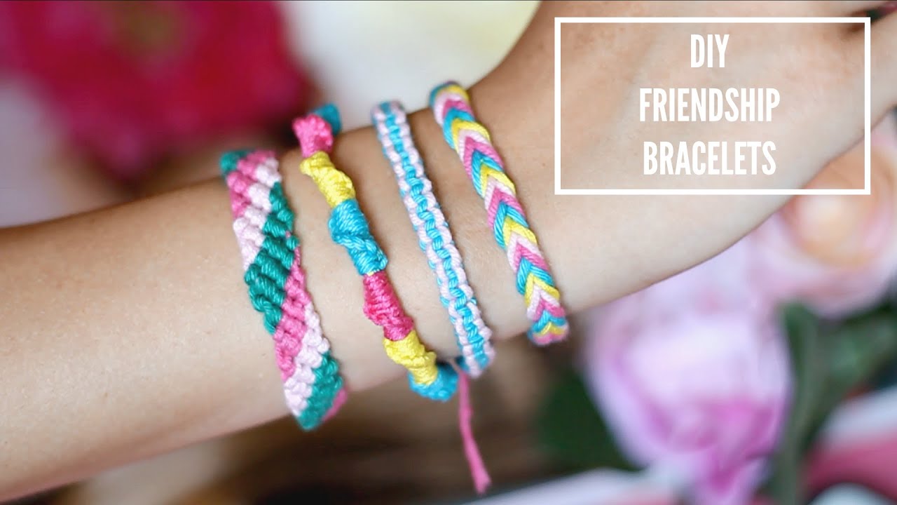 DIY Easy Friendship Bracelets - YouTube