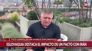 🚨 ESLOVAQUIA | Fico celebra acuerdo entre Estados Unidos e Irán como alivio global
