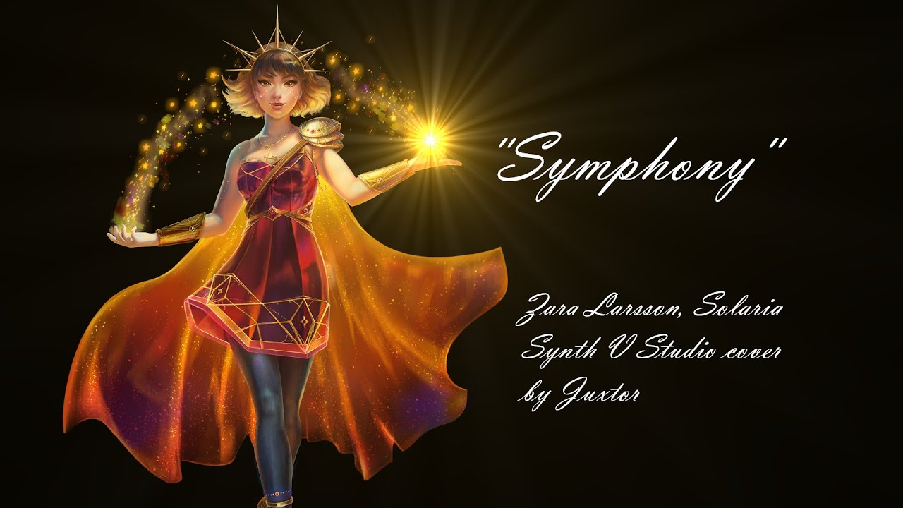 Symphony Zara Larsson Synth V Studio Pro cover ft. Solaria vocals w