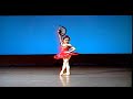 9歳の少女が必死に踊るキトリのバリエーション