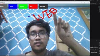 Building an Air Painter with Python, OpenCV & MediaPipe
