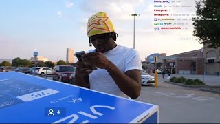Kanel Joseph was shocked as he watched his viewer count go from 4,000 to 4 within seconds 