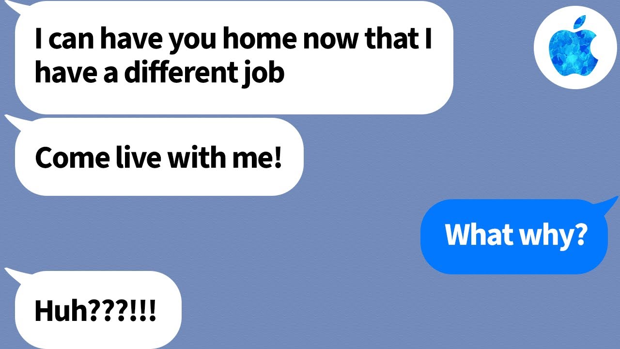 【Apple】My husband was relocated to a different office and brought his mother with him but then......