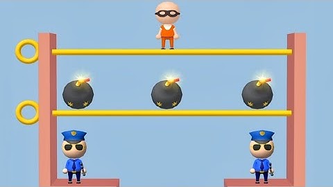 prison escape pin rescue pull pin game android ios gameplay