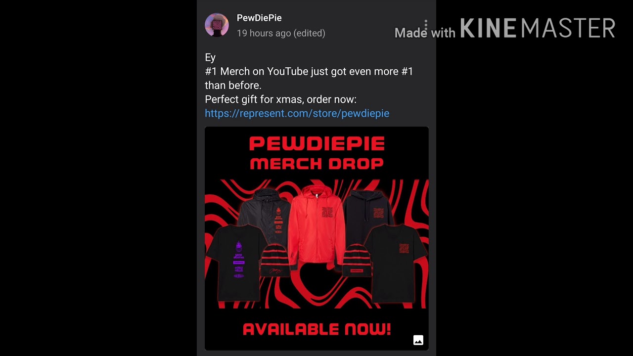 PewDiePie Merch