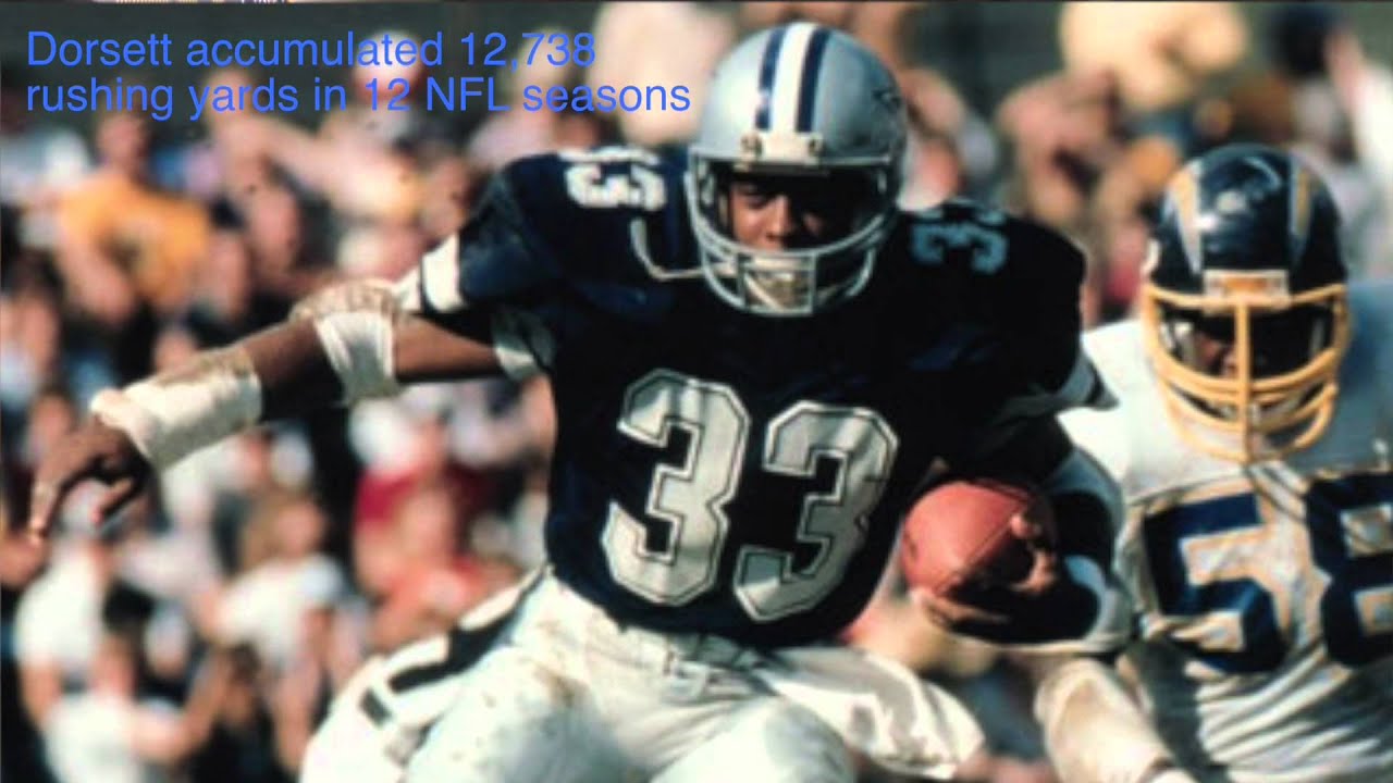 Tony Dorsett NFL Hall of Famer - YouTube