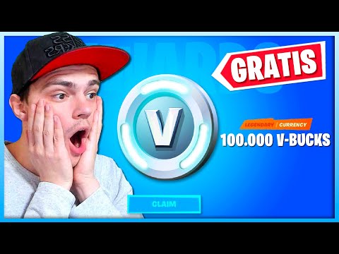 *GRATIS* 100.000 V-BUCKS?! Dit MOET Echt Zijn!!