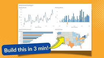 Build an interactive Tableau dashboard in 3 minutes!