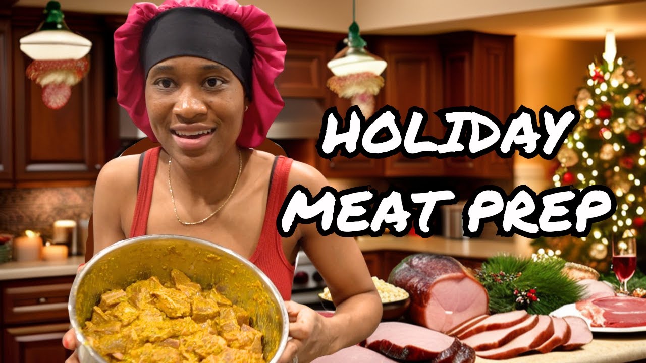 quick-easy-christmas-dinner-meat-prep-vlogmas-youtube