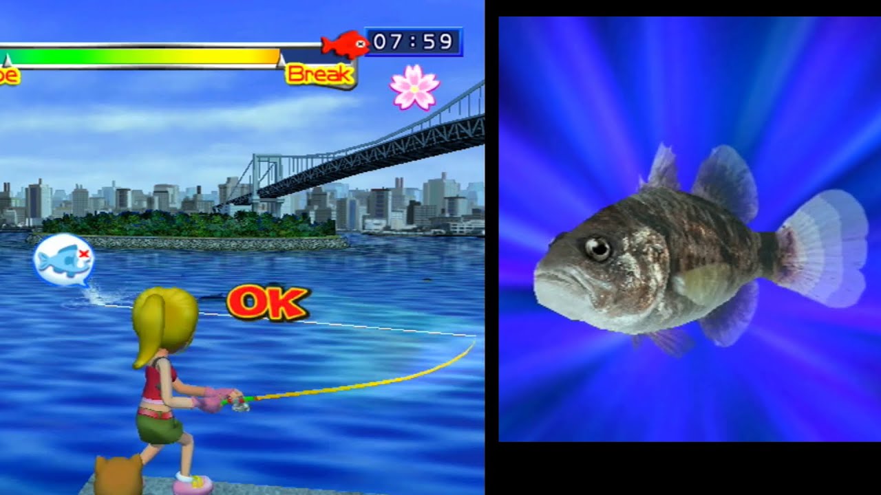 Fishing Master  (Wii) Gameplay 