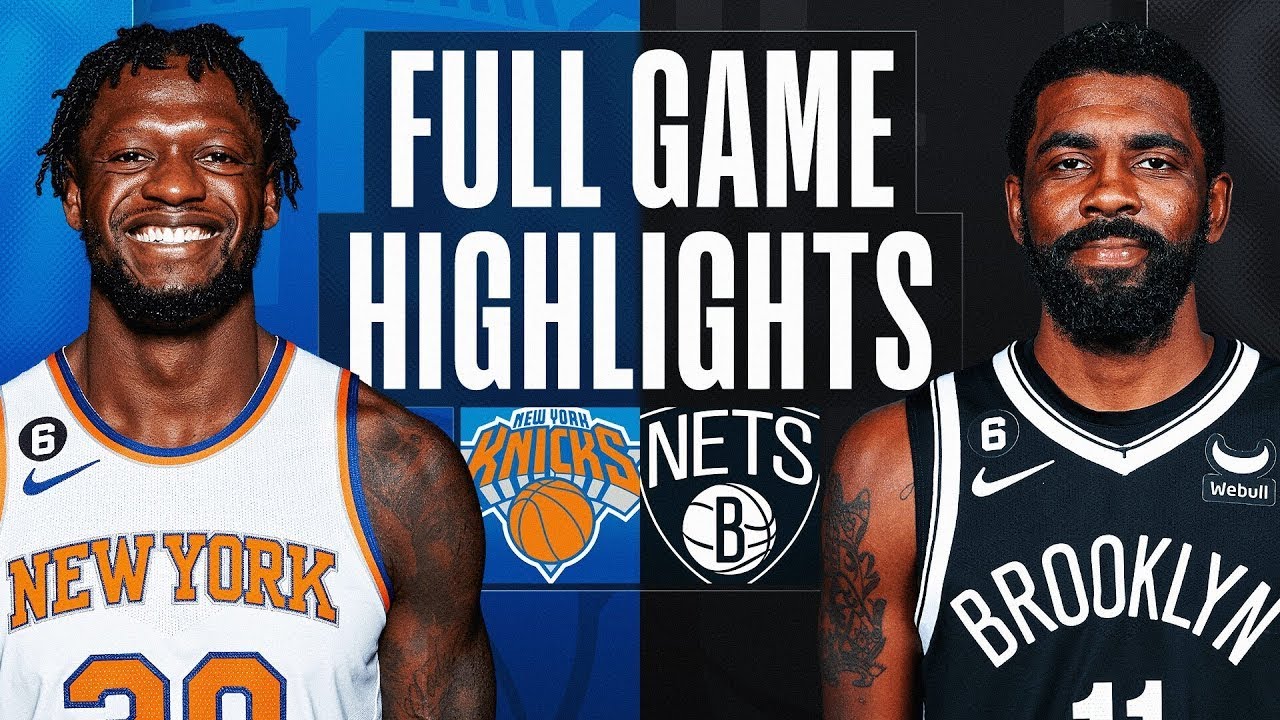 New York Knicks vs. Brooklyn Nets Full Game Highlights Jan 28 2022